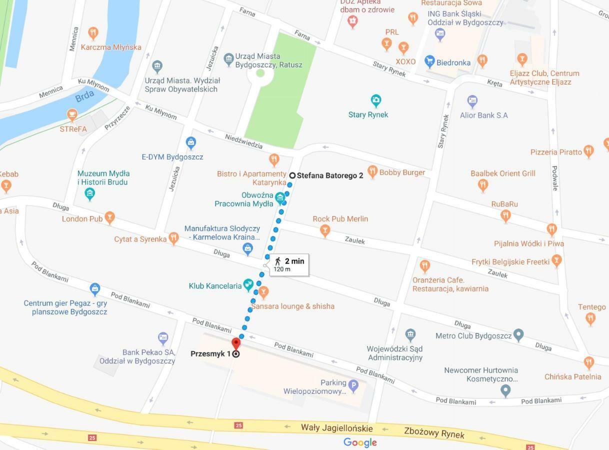 Apartamenty Batorego 2 - Stary Rynek Μπίντγκοστς Εξωτερικό φωτογραφία